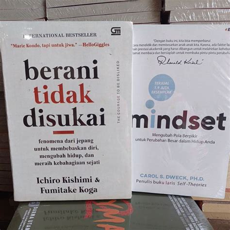 Jual Paket Buku Motivasi Mindset Berani Tidak Disukai Shopee