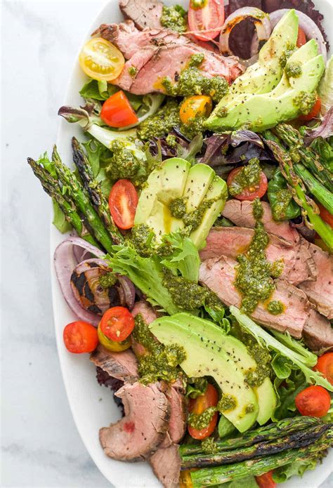 California Steak Salad With Chimichurri Dressing Ethical Today