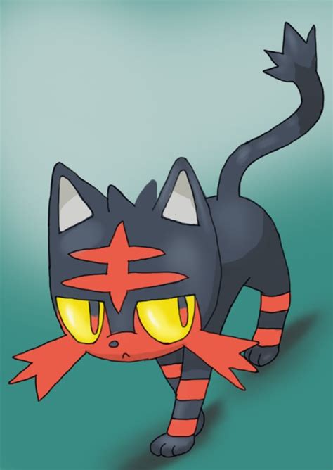 Learn How To Draw Litten From Pokemon Sun And Moon Pokémon Sun And