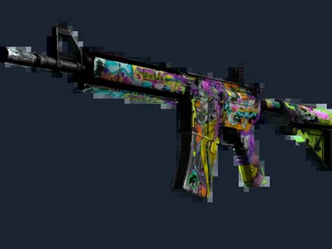 M4A4 | In Living Color (Battle-Scarred) | CS2 skin - Pricempire.com