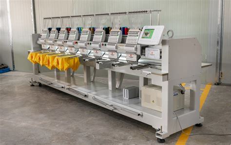 Automatic Computerized Heads Embroidery Machine Needles High Speed