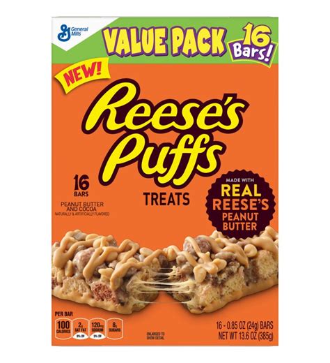 Reese´s Puffs Treats Im 16er Pack 385g Mhd Abgelaufen 1690