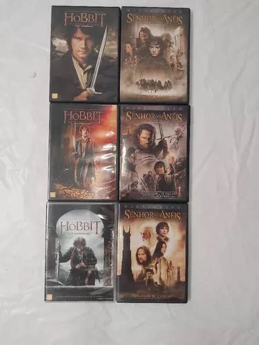 Dvds Cole O Senhor Dos An Is E O Hobbit Original Parcelamento Sem Juros