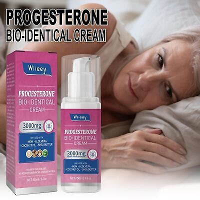 Progesteron Creme Bioidentisch Zur Linderung Der Menopause Neu Ebay