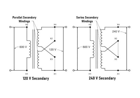 Control Transformer Circuit Diagram V Neutral Transformer