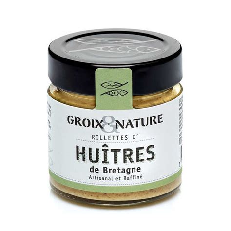 Rillettes d huîtres de Bretagne Groix Nature