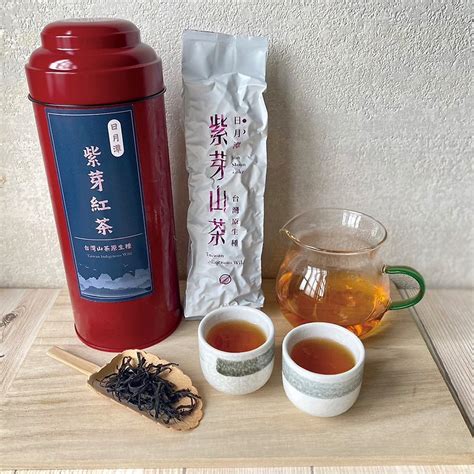 日月潭紫芽山紅茶 台灣山茶 花果蜜香 紅茶之王 鶴茗茶業｜台灣茶品牌｜茶葉茶包水果茶人氣榜 Pinkoi