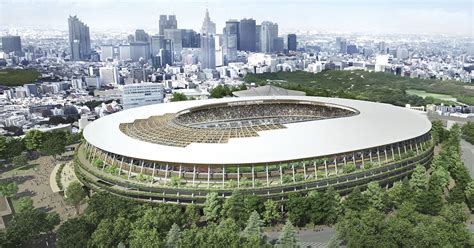 Japan Picks New Design For Tokyo 2020 Olympic Stadium