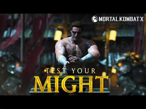 Mortal Kombat X Test Your Might Tower Johnny Cage All Stages