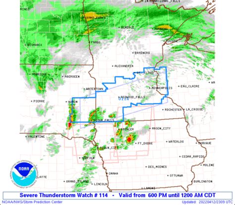 Severe Thunderstorm Watch Until Midnight Includes Twin Cities Tornado