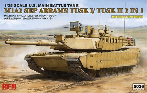 Main Battle Tank M A Sep V Abrams Ryefield Model Rm U S