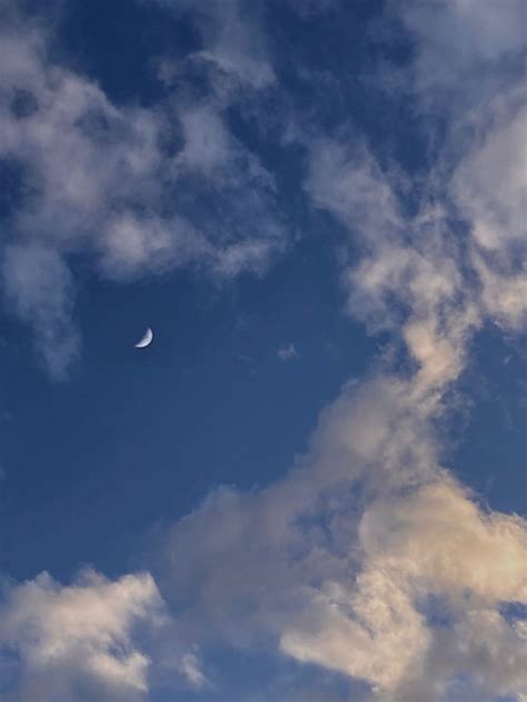 #sky #moon #clouds #aesthetic | Clouds, Aesthetic, Sky