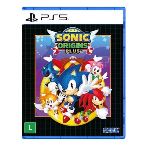 Jogo Sonic Origins Plus Ps5 Mídia Física Nacional Lacrado Frete Grátis