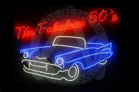 Fabulous50sneonsign Neon Signs Neon Signs Uk Custom Neon Signs