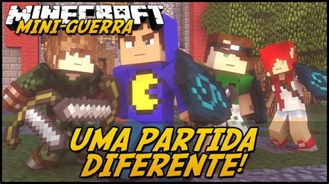 Minecraft Mini Guerra Partida Diferente Battle Gear Mod Youtube