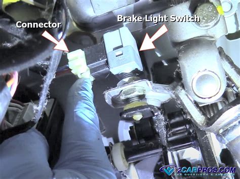 Replacing A Brake Light Switch 2 How To Change Brake Light