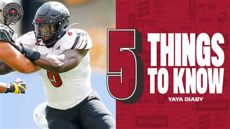 What Bucs Fans Should Know About 3rd Round Pick 2023 Nfl Draft Yaya Diaby