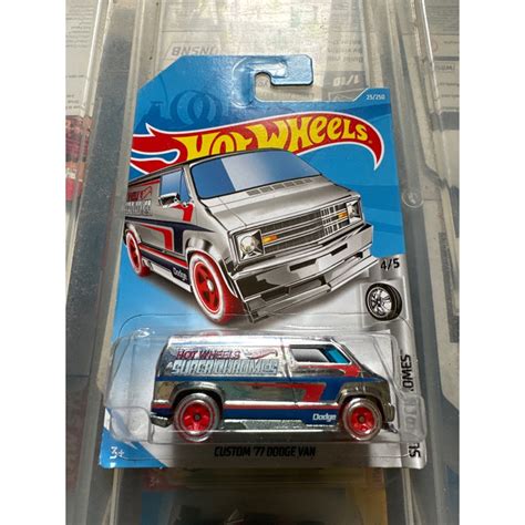 Hot Wheels Custom 77 Dodge Van Shopee Malaysia