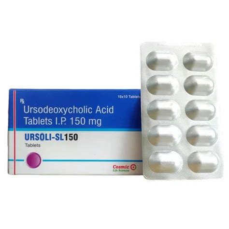 Ursoli Sl 150mg Tab Ursodeoxycholic Acid 150mg At Rs 190stripe