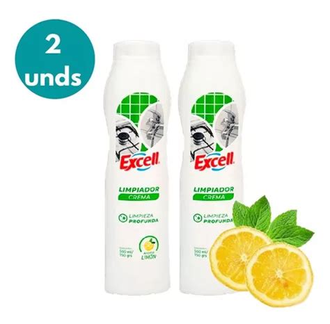 Limpiador Crema Excell X Unidades Cuotas Sin Inter S