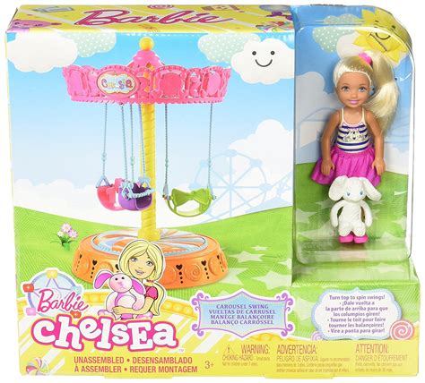 Barbie Chelsea Carousel Swing With Doll Toys And Games