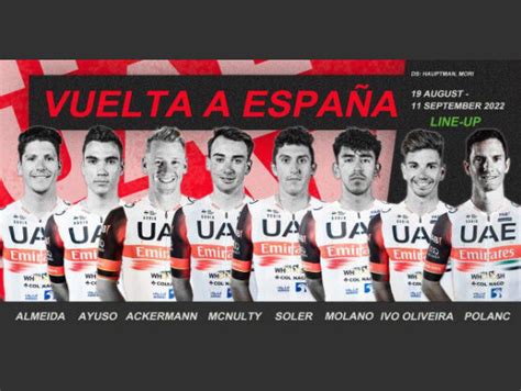 Vuelta A Espa A Joao Almeida Al Frente De Un Uae Con Marc Soler Y Juan