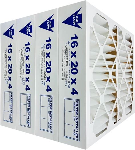 United Filter 16x20x4 Merv 13 Pleated Air Filter