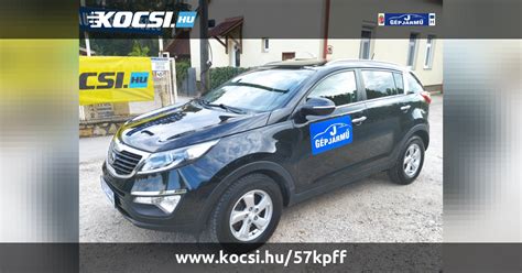 Elad Haszn Lt Kia Sportage Crdi Ex Pr Mium Sz Kesfeh Rv R Fej R