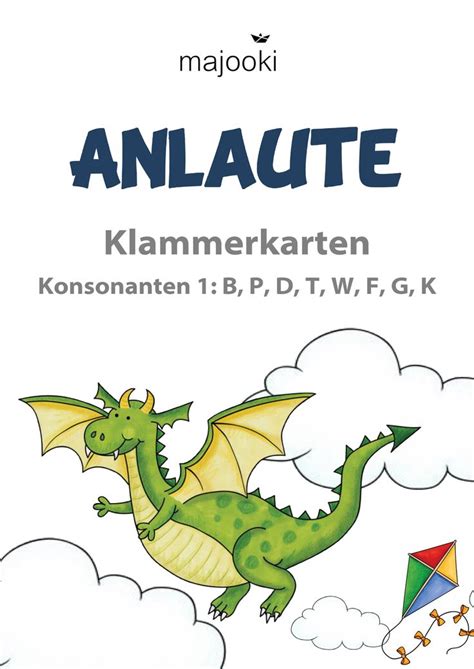 Anlaute 176 Klammerkarten GRUNDSCHRIFT Konsonanten 1 B P D T