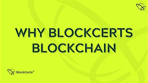 Why Blockcerts Blockchain Blockcerts Ai Blockchain Community Help Youtube