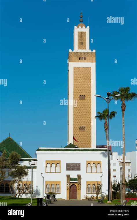 The Mosque Mohamed V Tangier Morocco Stock Photo Alamy