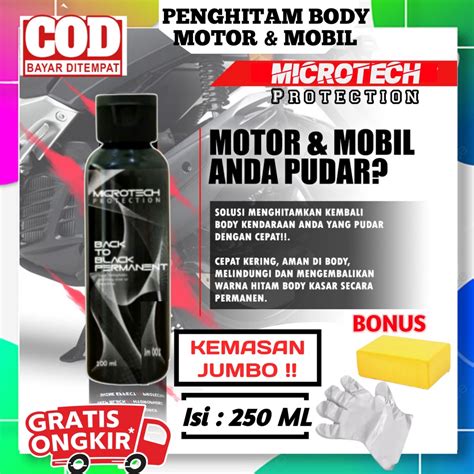 Jual Penghitam Body Motor Kasar Permanen Magic Back To Black Trim