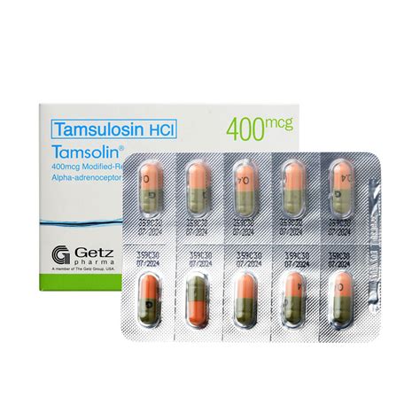 Tamsolin Tamsulosin Hcl 400 Mcg 1 Tablet Prescription Required