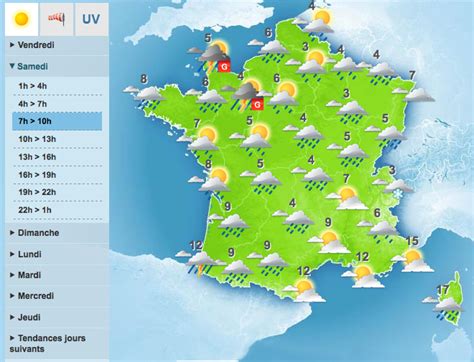 lire une carte météo lire une carte météorologique Kuchi