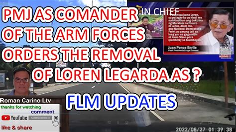 Flm Updates Sen Loren Pinatanggal Daw Ni Pmj Bilang Quiboloy Pinunit