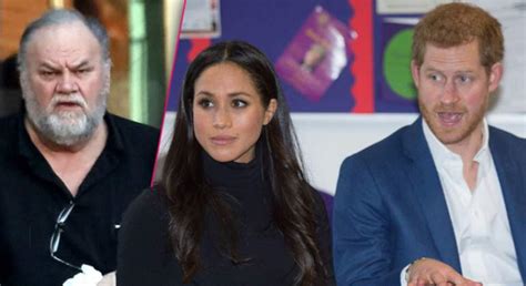 El Padre De Meghan Markle Al Pr Ncipe Harry Prom Teme Que Nunca