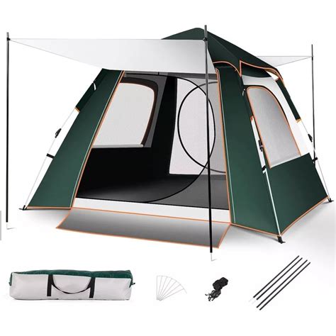 Tienda Automática Casa De Campaña 4 Personas Grande Camping Sodimac Chile