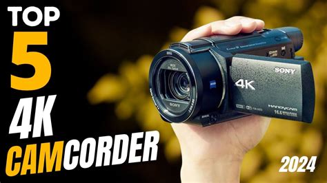 Top 5 Picks Best 4k Camcorder In 2024 Best 4k Camcorders You Cant