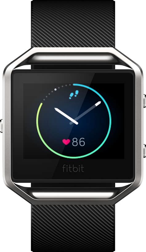 Best Buy Fitbit Blaze Smart Fitness Watch Small Black Fb502sbks