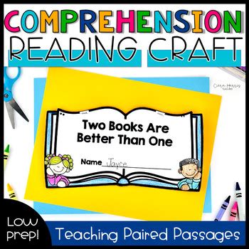 Paired Passages Craft By Ciera Harris Teaching Tpt