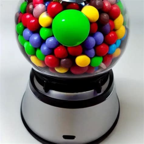 Eyeball Dispenser Shaped Like A Gumball Machine Stable Diffusion