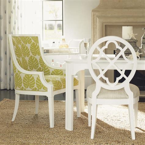 Tommy Bahama Home Ivory Key 1577 13 Aqua Bay Chair With Slope Arms