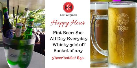 Enjoy Happy Hour!! Pint Beer/ $10- All Day Everyday Whisky 30% off ...