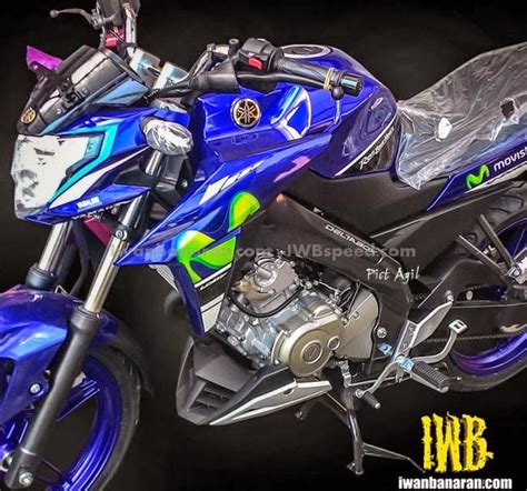 Gambar Yamaha New Vixion Edisi Moto Gp Movistar Blogotive