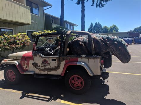 Best Jurassic Park Jeep Dino Inculded Jurassicpark