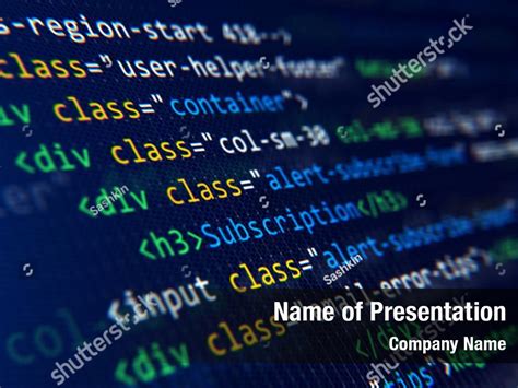 Computer Programming Powerpoint Template Free Printable Templates