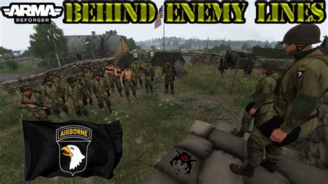 Arma Reforger St Airborne Dropping Behind Enemy Lines World War