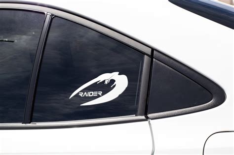 Battlestar Galactica Cylon Raider Vinyl Decal Car Accessory Etsy