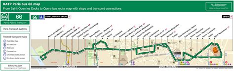 Paris Bus 69 Route Map