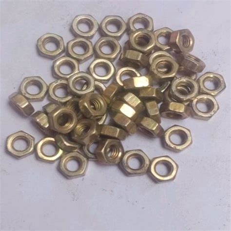 Hexagonal Brass Hex Nut For Hardware Fitting Inner Diameter Mm At